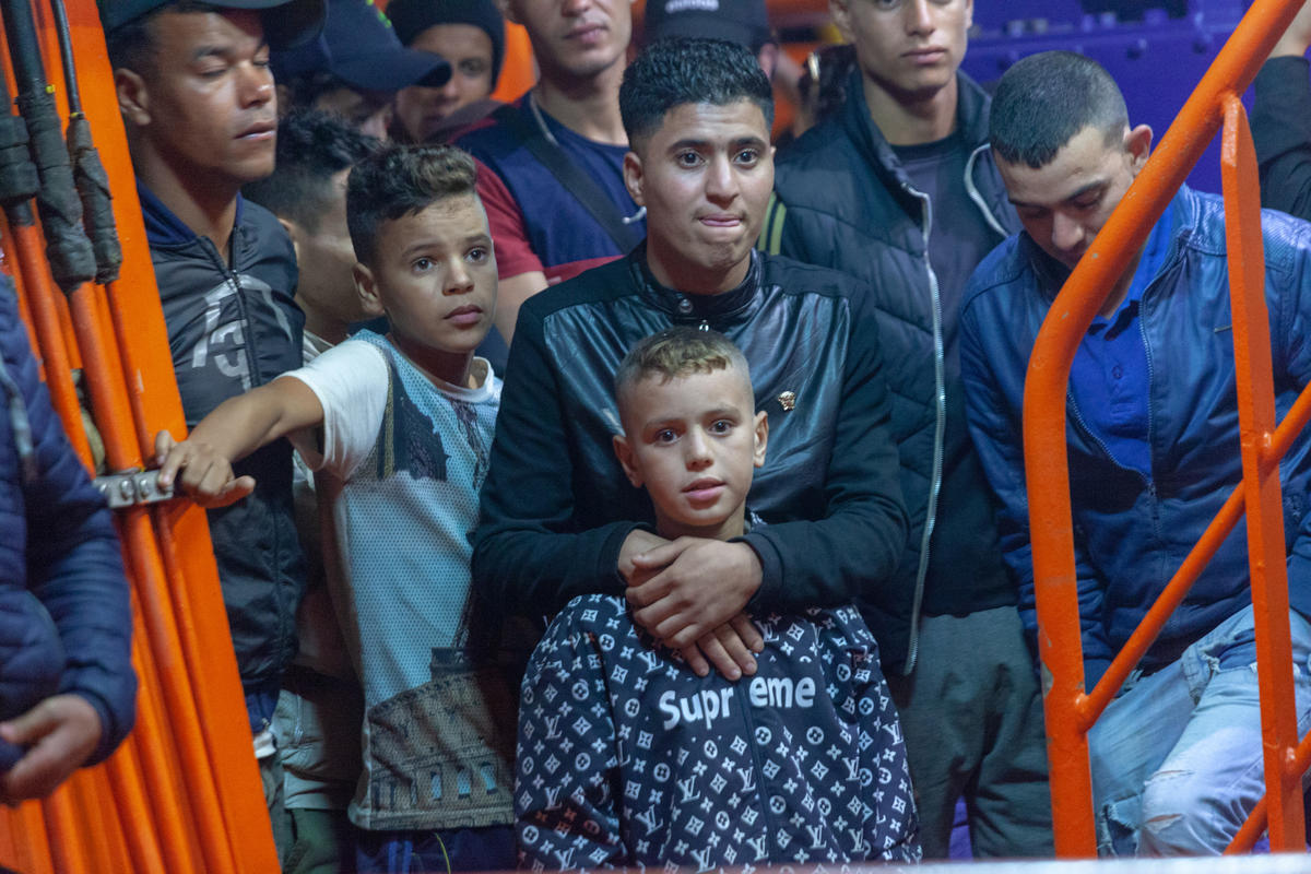 Spain. Rescue ship docks in Algeciras with refugees and migrants