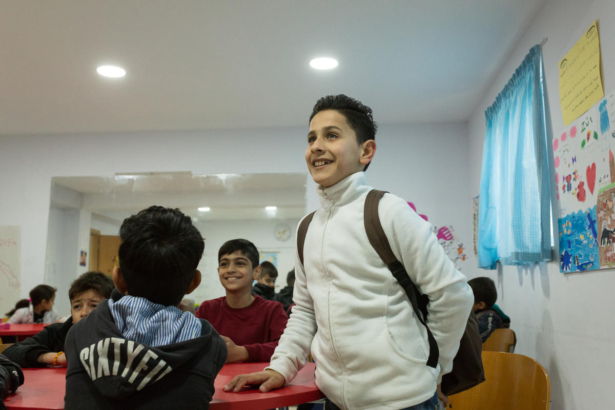 Greece. Non-formal schooling helps keep refugee education afloat in Kos Island