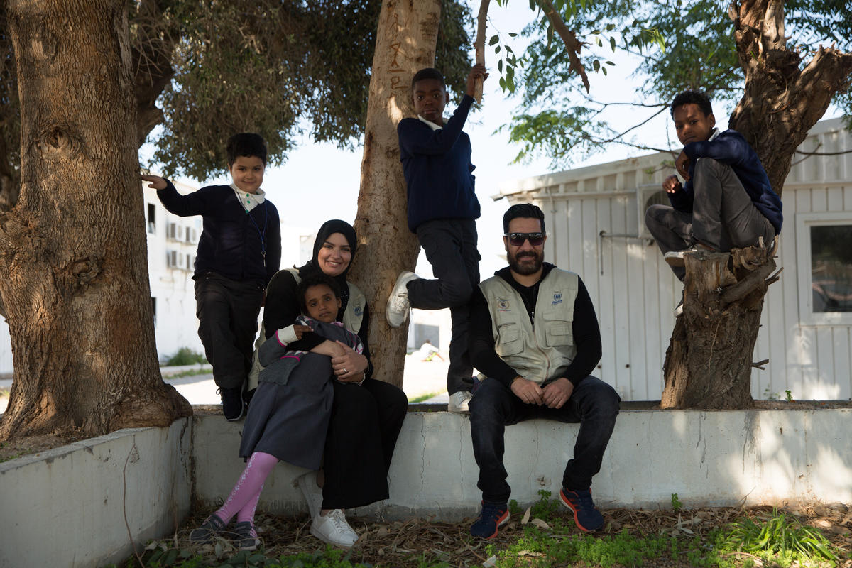 Libya. Psychosocial support for young refugee and asylum-seekers at the GDF