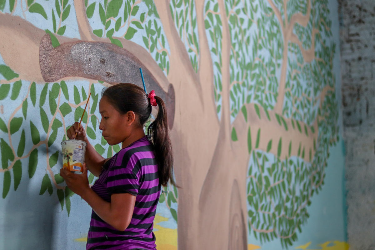 Brazil. "My Future in Brazil" art contest