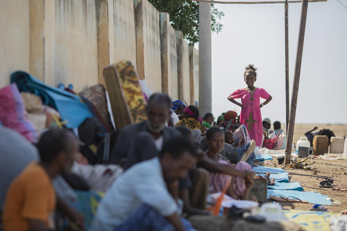 Sudan. High Commissioner visits Ethiopian refugees in Eastern Sudan