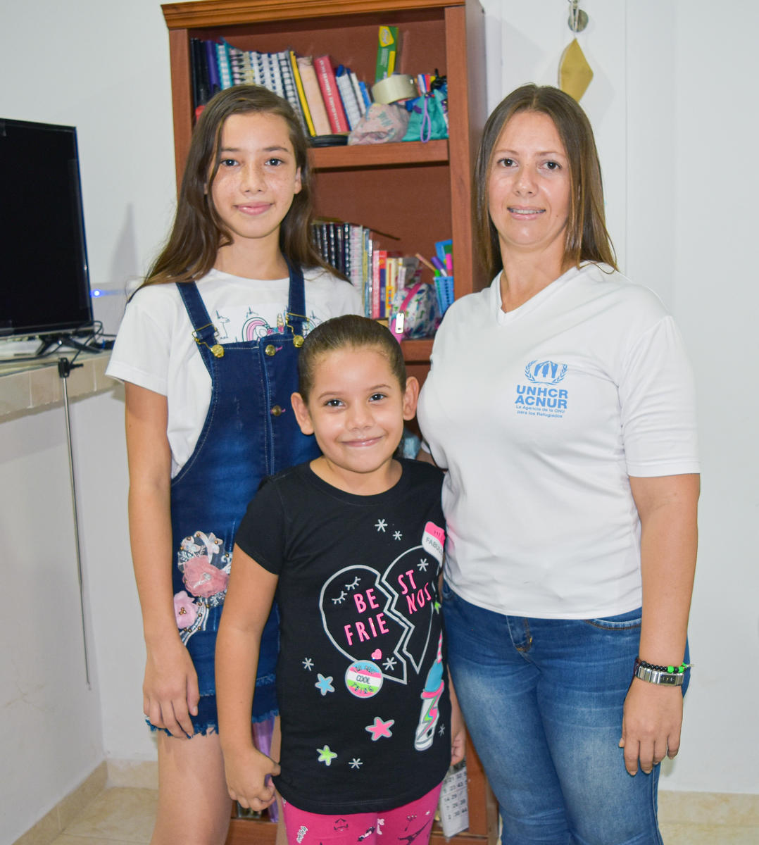 Colombia. UNHCR volunteer helps fellow Venezuelan refugees integrate