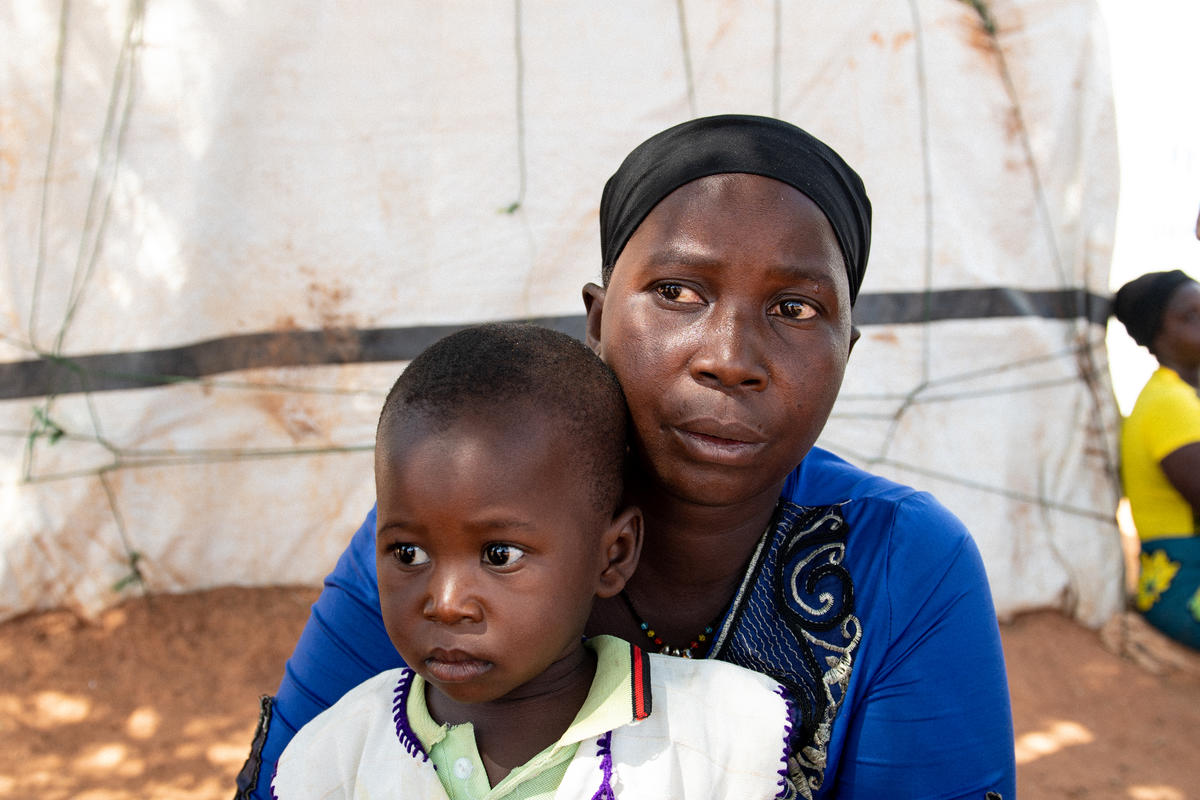 Burkina Faso. Internally displaced families struggling to survive