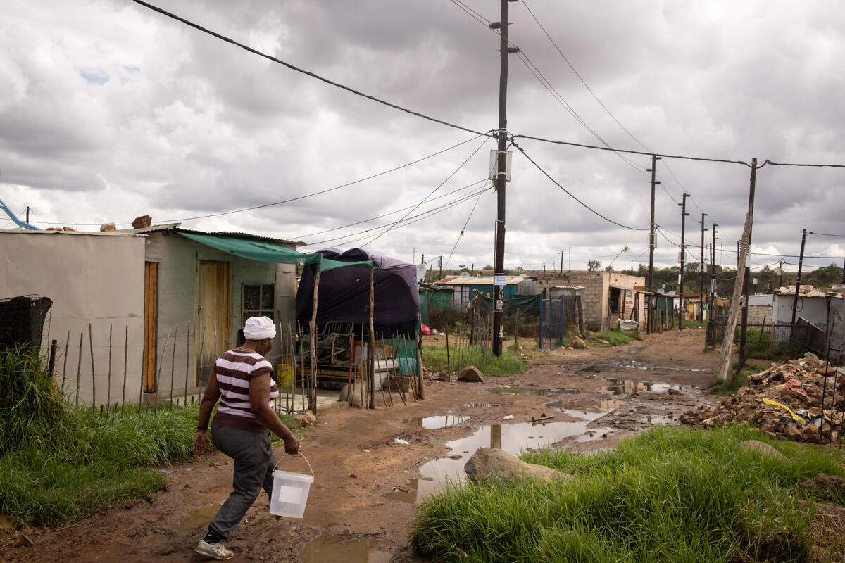 South Africa. Stateless woman exposed to SGBV