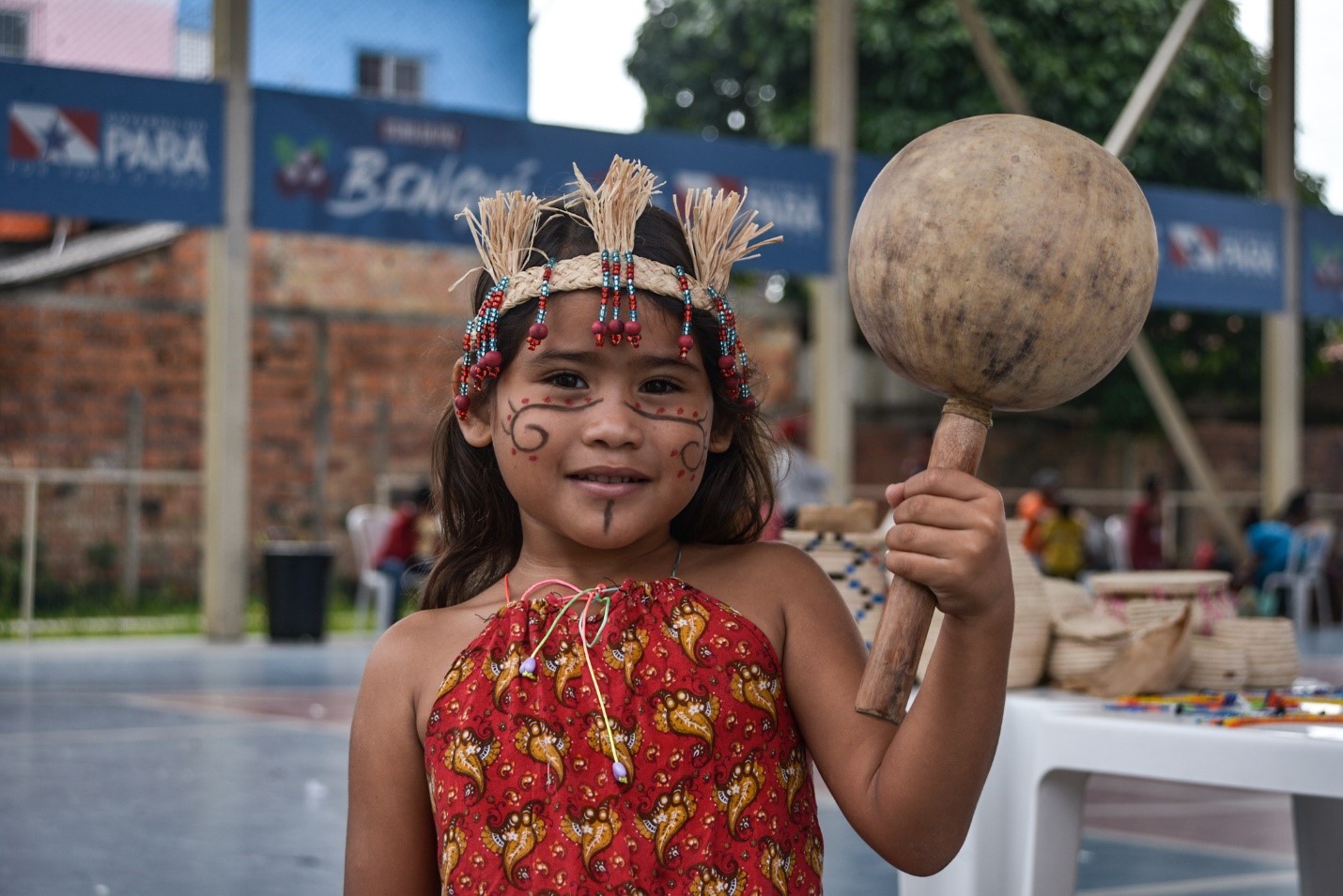 Preservar la cultura warao entre la niñez es uno de los objetivos de las comunidades indígenas de la etnia en Belém.
