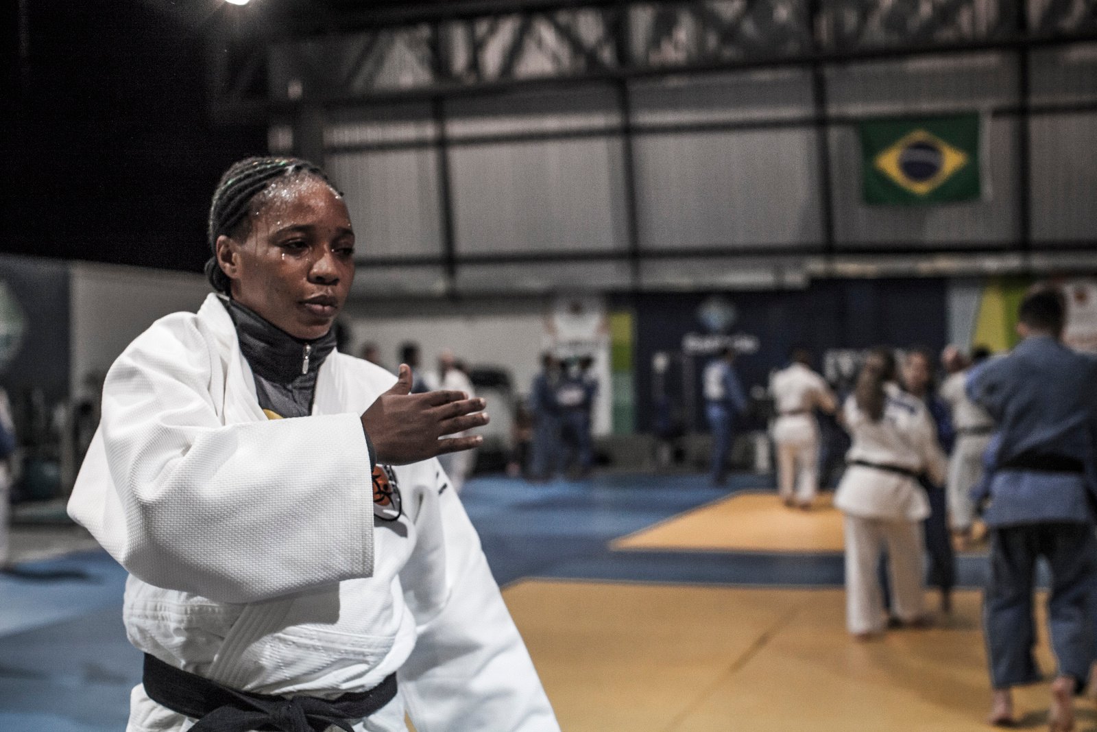 Brazil. Refugee Olympic Team training to compete in Rio