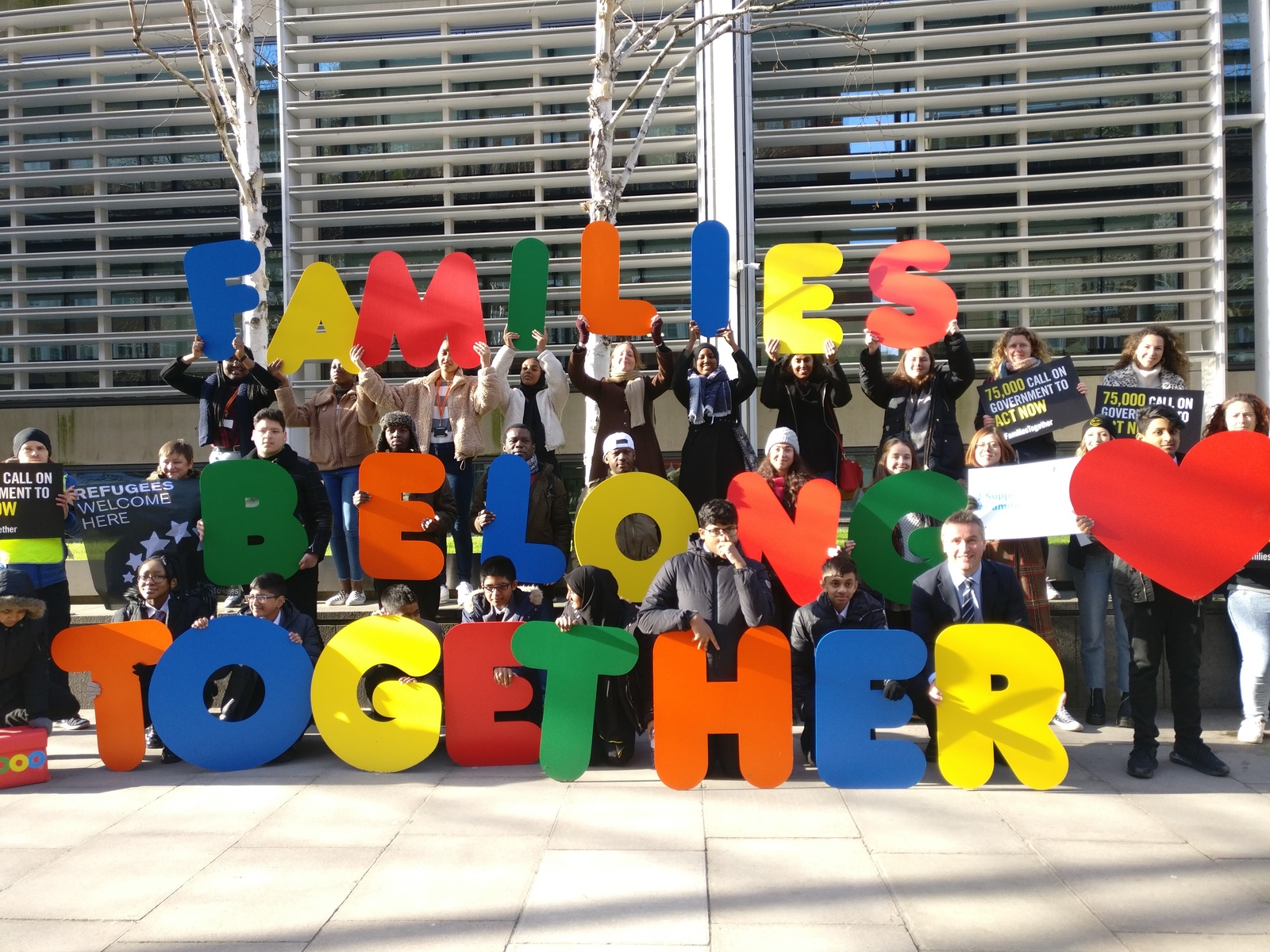 Families belong Together: the action reaches the Home Office
