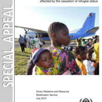 Comprehensive Solutions Strategies for Angolan, Liberian and Rwandan refugees affected by the cessation of refugee status, July 2012
