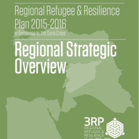 Regional Refugee & Resilience Plan 2015-2016. In response to the Syria crisis