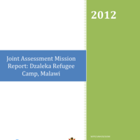 Joint Assessment Mission Report: Dzaleka Refugee Camp, Malawi (2012)