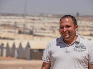 Jordan. Syrian refugee pursues higher education dreams