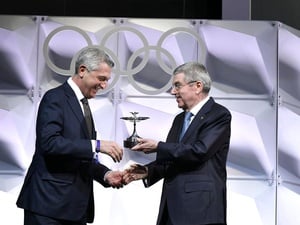 Switzerland.UN Refugee Agency honoured with Olympic Cup for sporting contribution