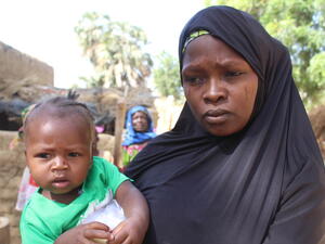Niger. Fleeing violence
