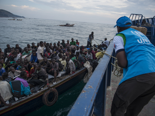 Tanzania. Influx of Burundian Refugees