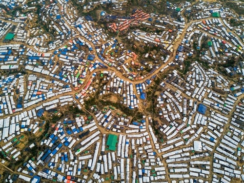 Bangladesh. Kutupalong extension site nears completion