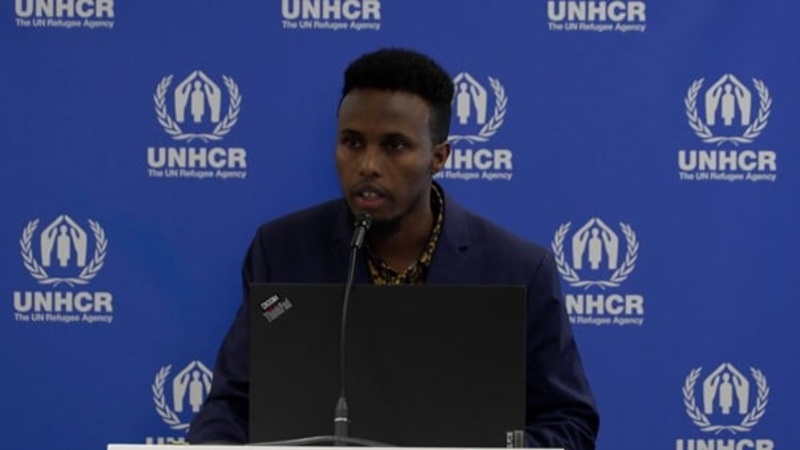 Abdinasir Hassan Abdilahi speaking