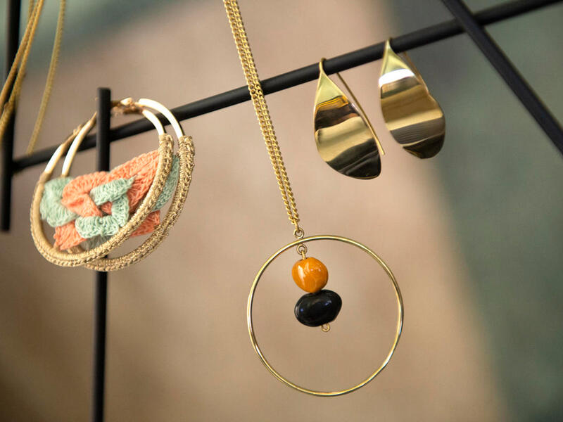 Crafts produced by refugees on sale in Geneva