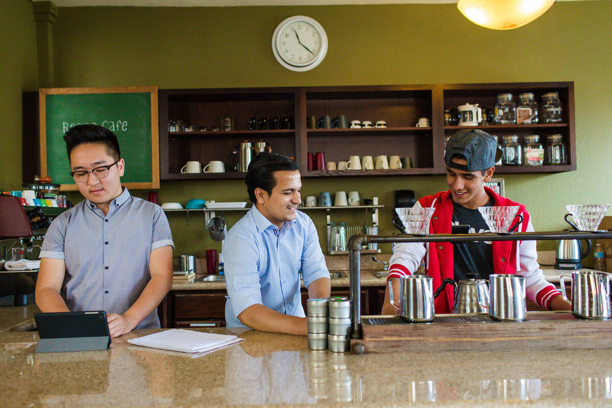 California coffee project gives refugees grounds for hope