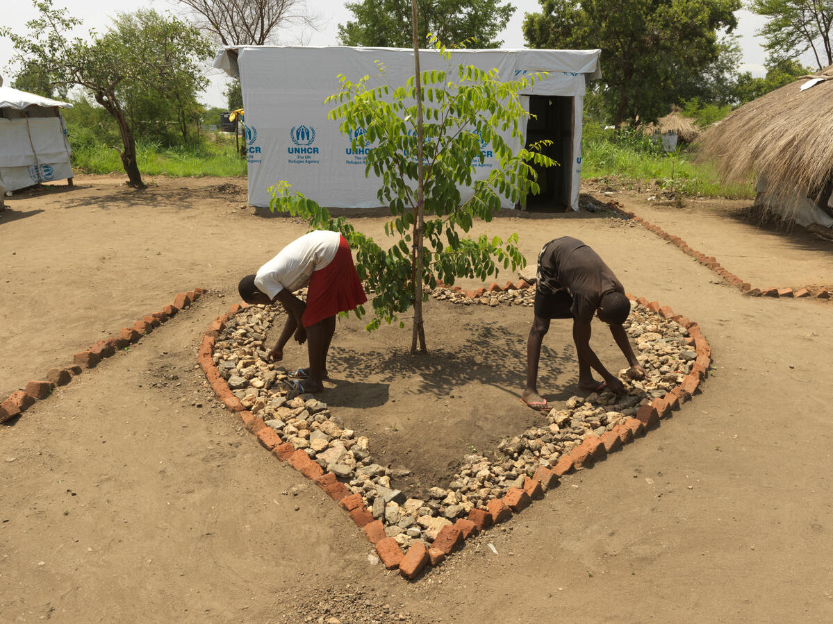 Uganda. One million South Sudanese refugees since conflict began
