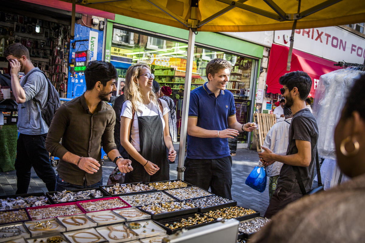 United Kingdom. Syrian family resettled in London with local community support