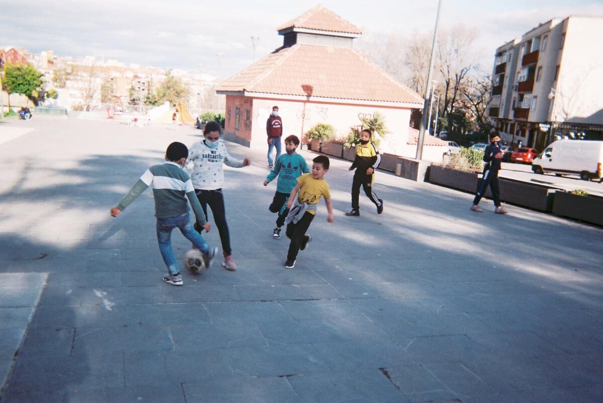 Spain. Goal Click Refugees