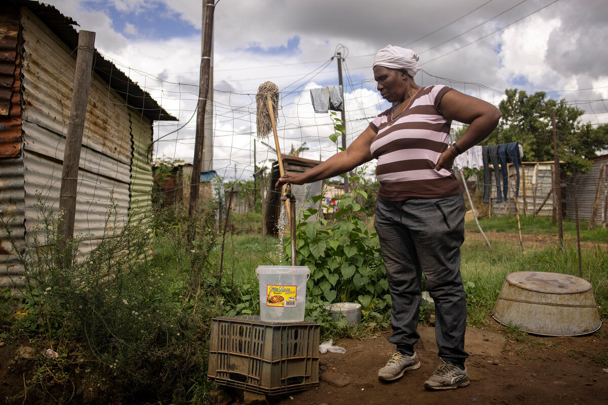South Africa. Stateless woman exposed to SGBV