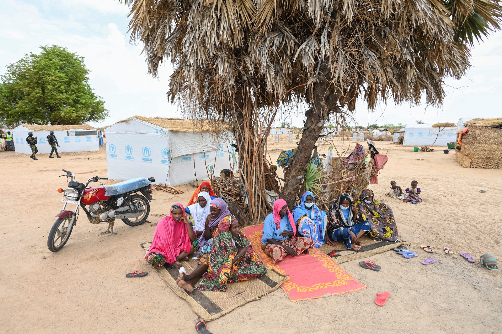 Cameroun. Filippo Grandi, High Commissioner for Refugees, visiting Nothern Cameroon