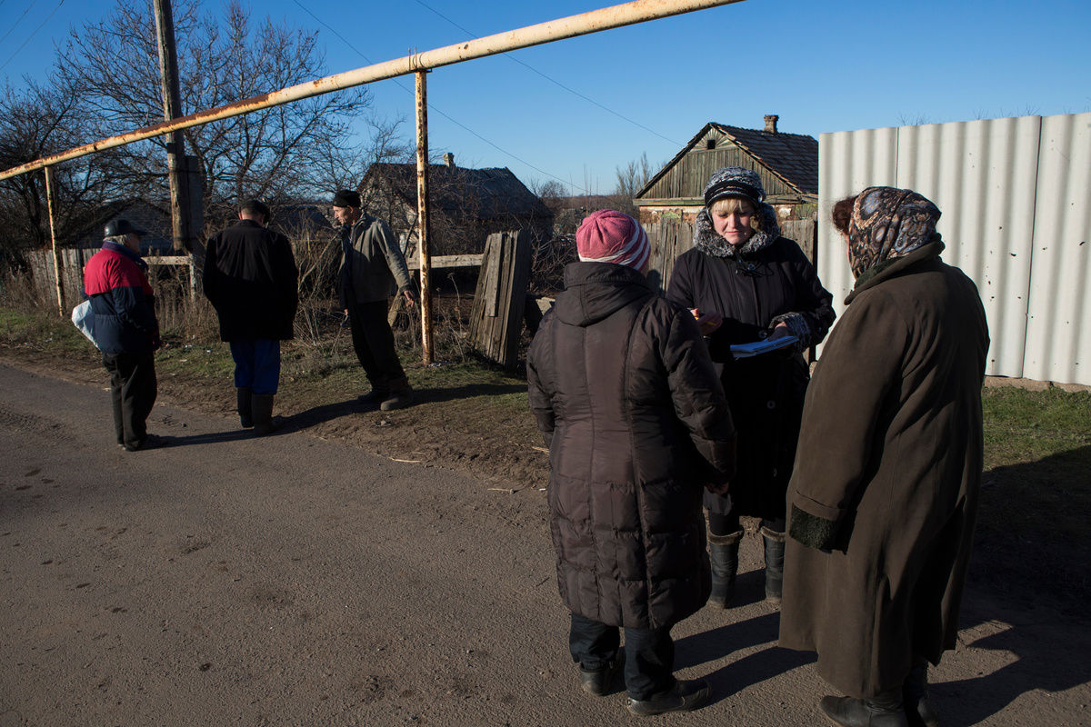 Living in limbo for months in a divided town