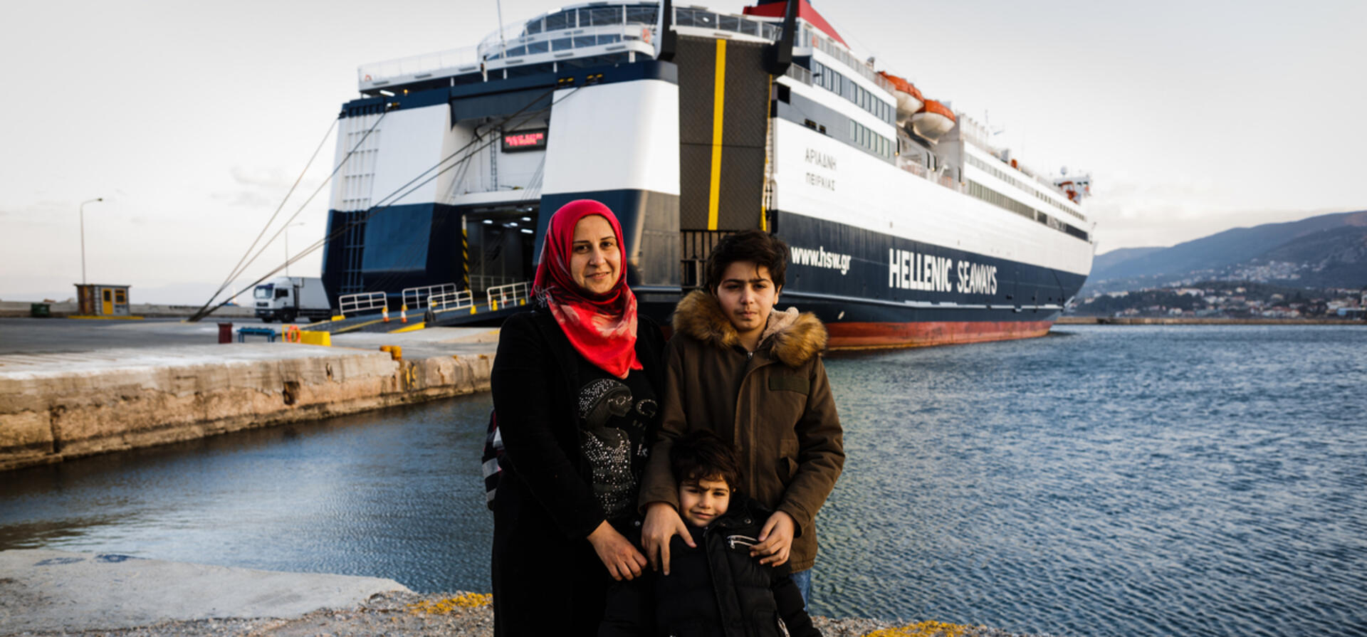 Greece. UNHCR transfers vulnerable asylum seekers to the mainland where better accommodation is available