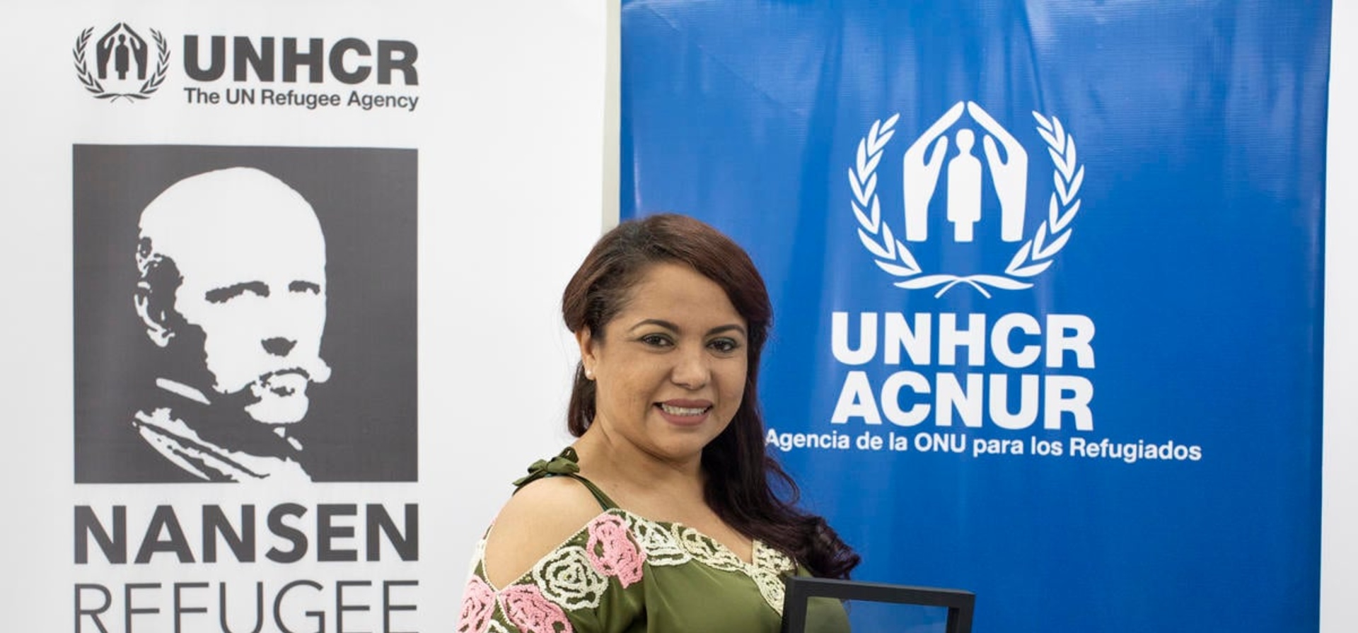Colombia. Youth worker becomes Nansen Refugee Award Laureate 2020.