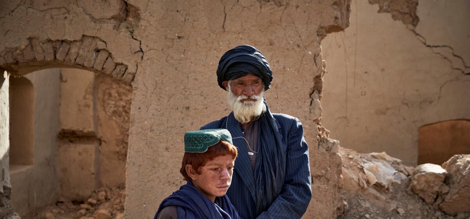 Afghanistan. IDP family in Helmand Province