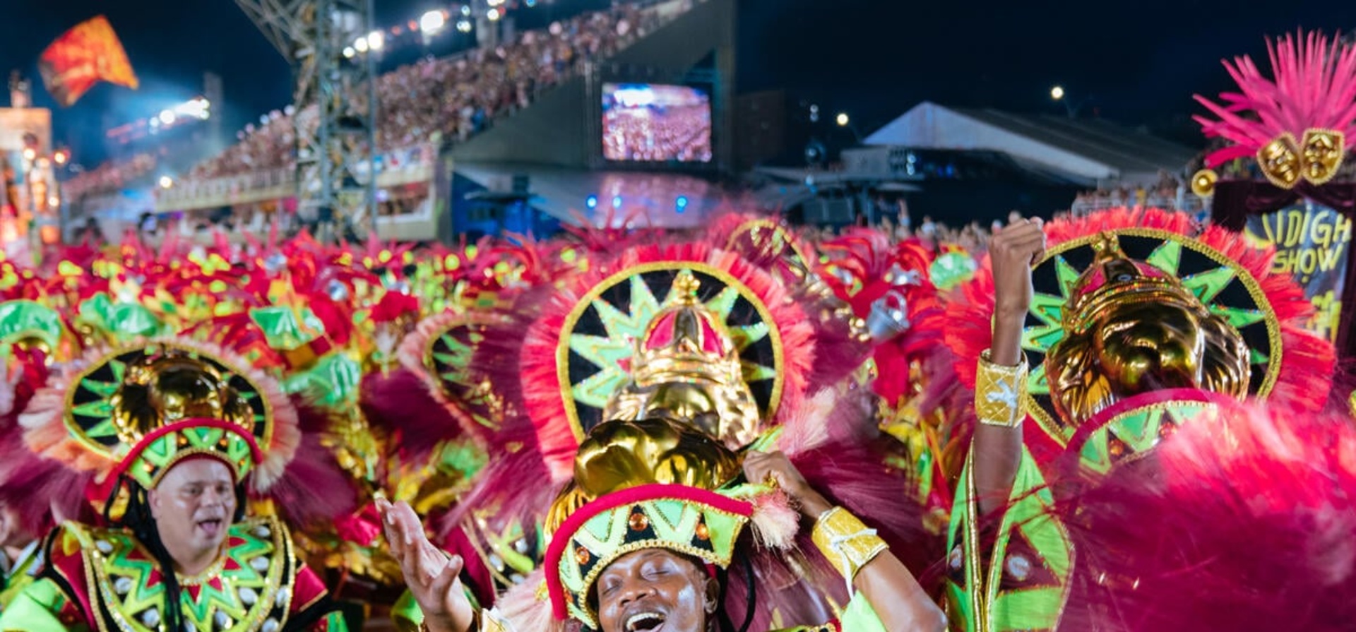 For Yves Abdalá, taking part in Rio's Carnival parade was 'pure happiness.'