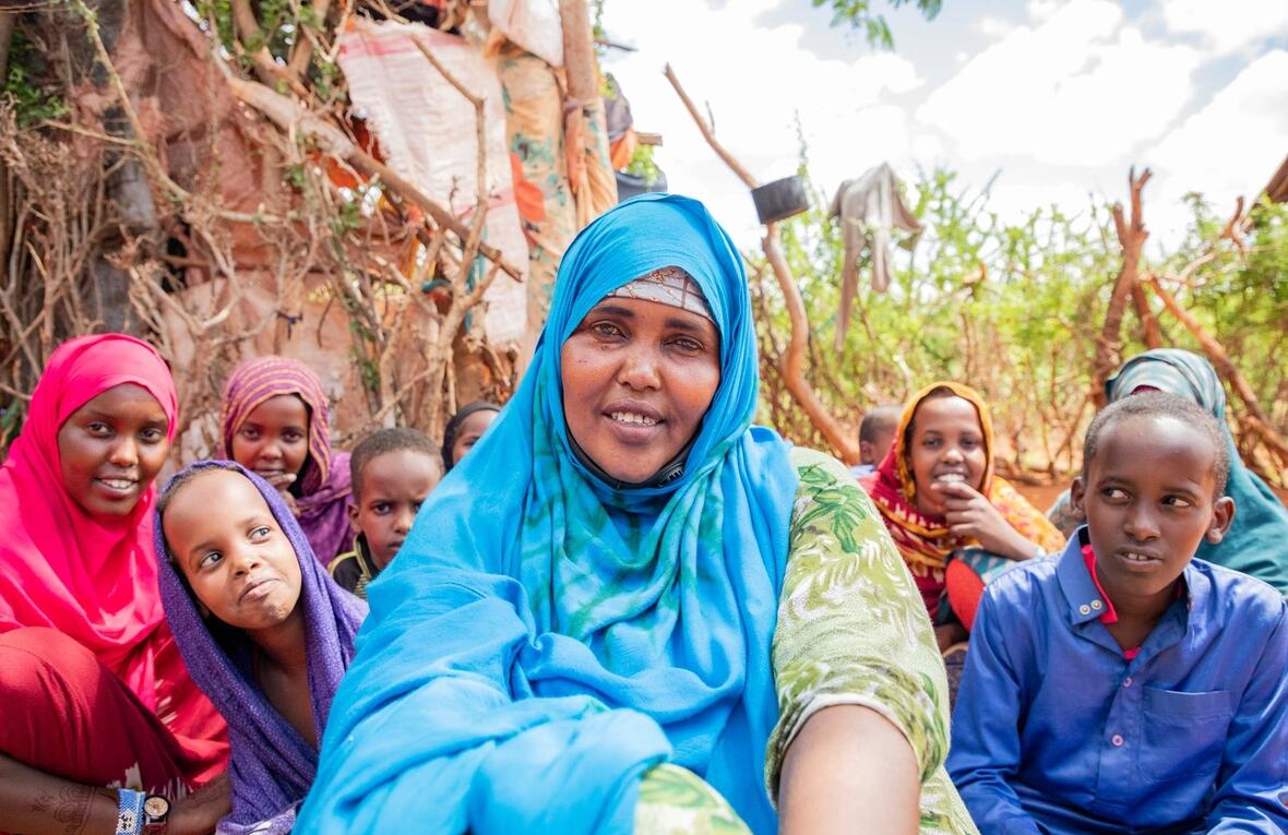 Hinda and her family were among a first group of Somali refugees who were relocated to the new Mirqaan settlement, in the Somali region of Ethiopia.