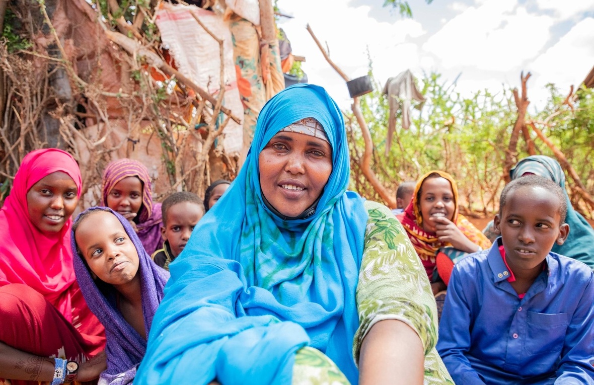 Hinda and her family were among a first group of Somali refugees who were relocated to the new Mirqaan settlement, in the Somali region of Ethiopia
