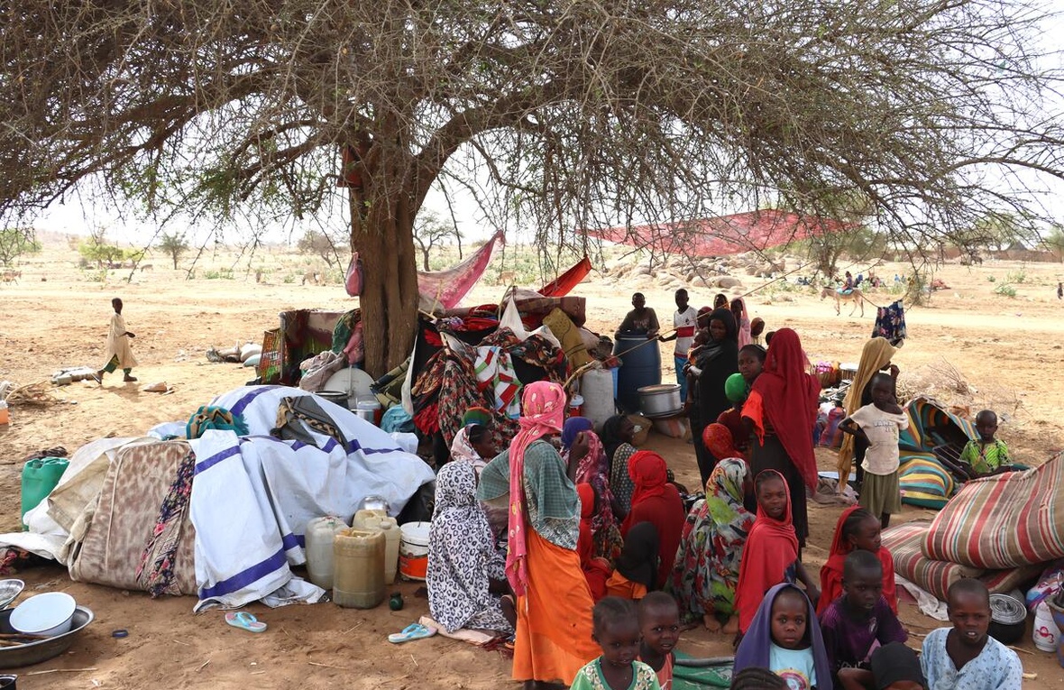Chad. Thousands of refugees cross border fleeing violence in Sudan