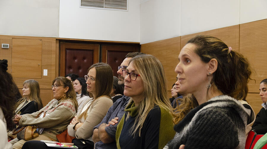 El taller se llevó adelante en la sede de la Institución Nacional de Derechos Humanos, el primer sitio de memoria de Uruguay.