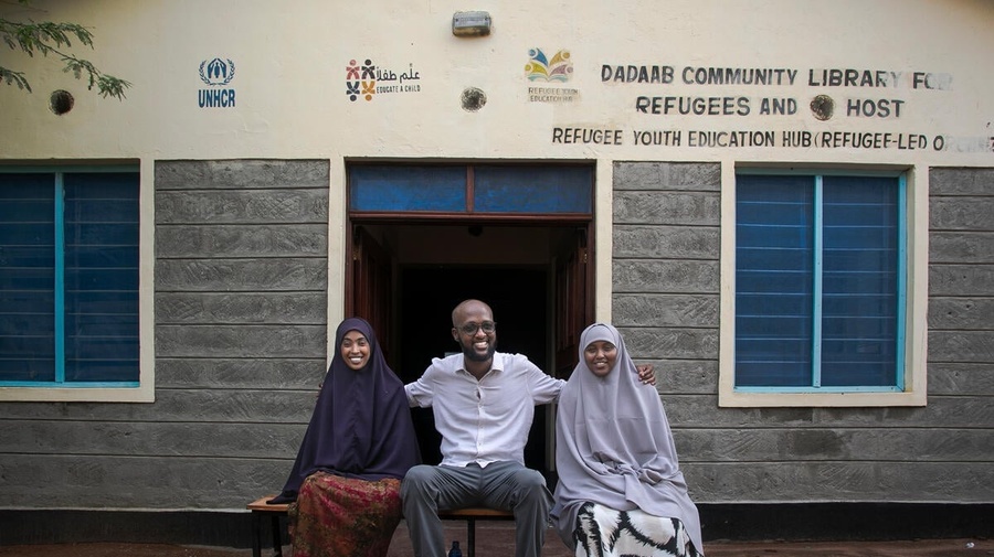 Kenya. UNHCR Nansen Refugee Award, 2023 Global Laureate, Abdullahi Mire, honoured for commitment to advancing access to education for fellow refugees