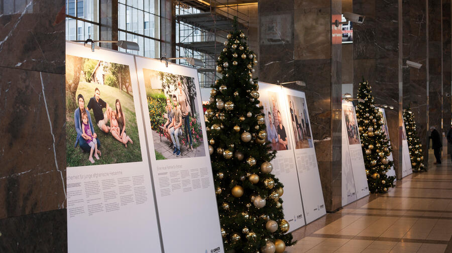 Austria. No Stranger Place exhibition opening in Vienna