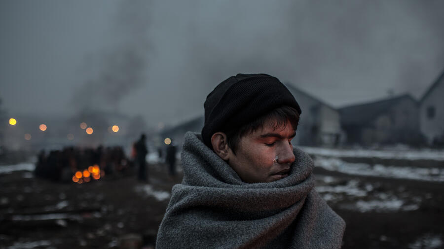 Serbia. Refugees stuck in transit