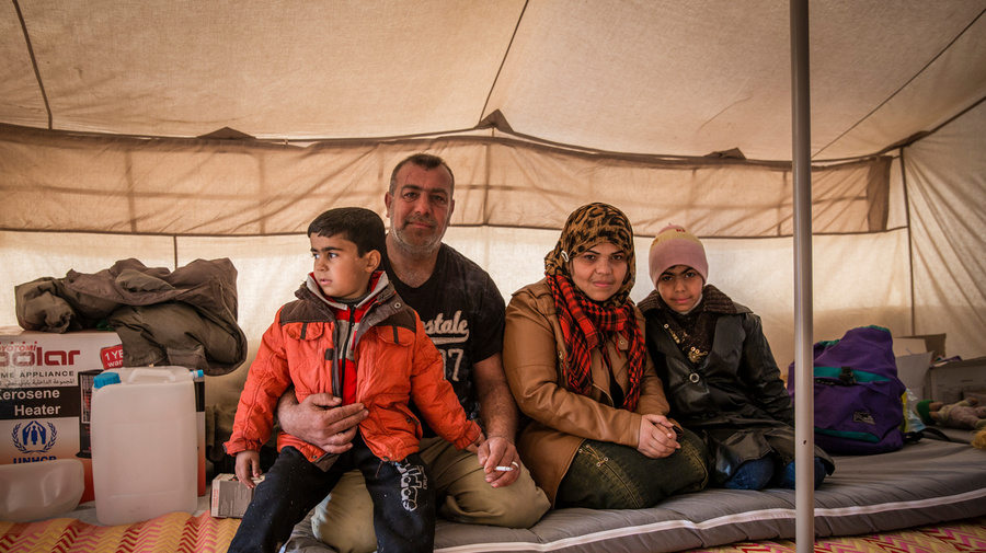 Iraq. IDPs from west Mosul reach safety