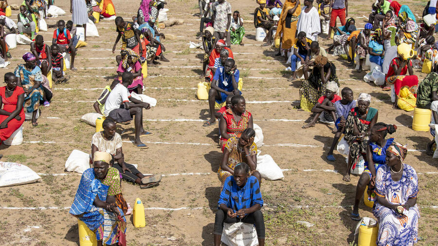 Kenya. Food and relief items distributed during COVID-19 global pandemic