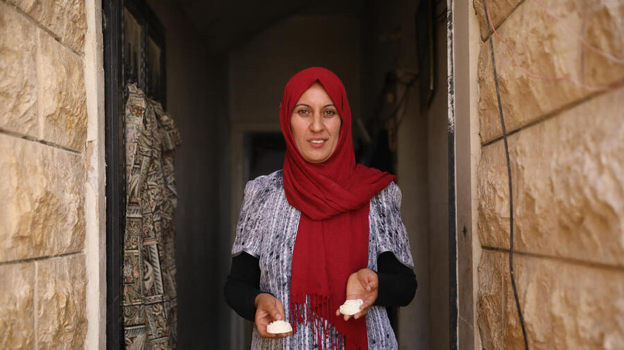 Lebanon. Midia Said Sido, Syrian from Aleppo living in Southern Lebanon