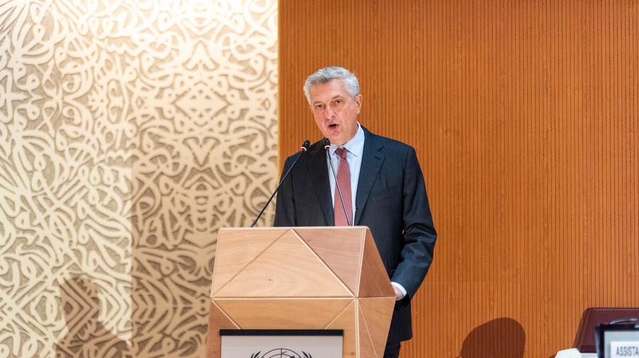 Switzerland. High Commissioner highlights challenges facing refugees