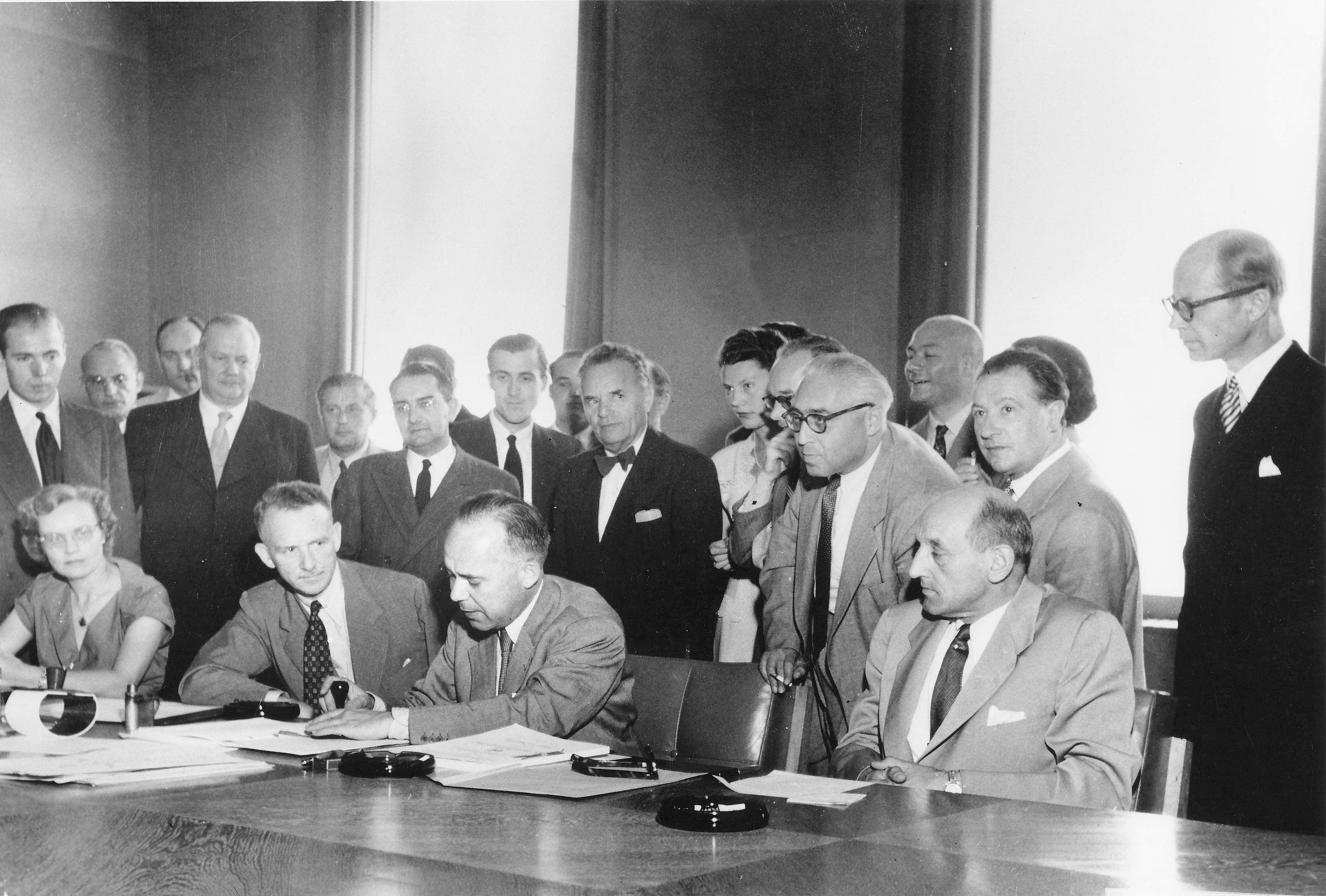 Signing of the 1951 Refugee Convention