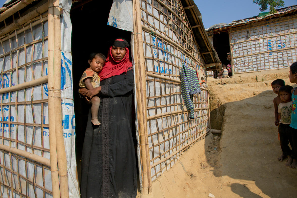 Bangladesh. 28-year-old Rohingya refugee, Jhura