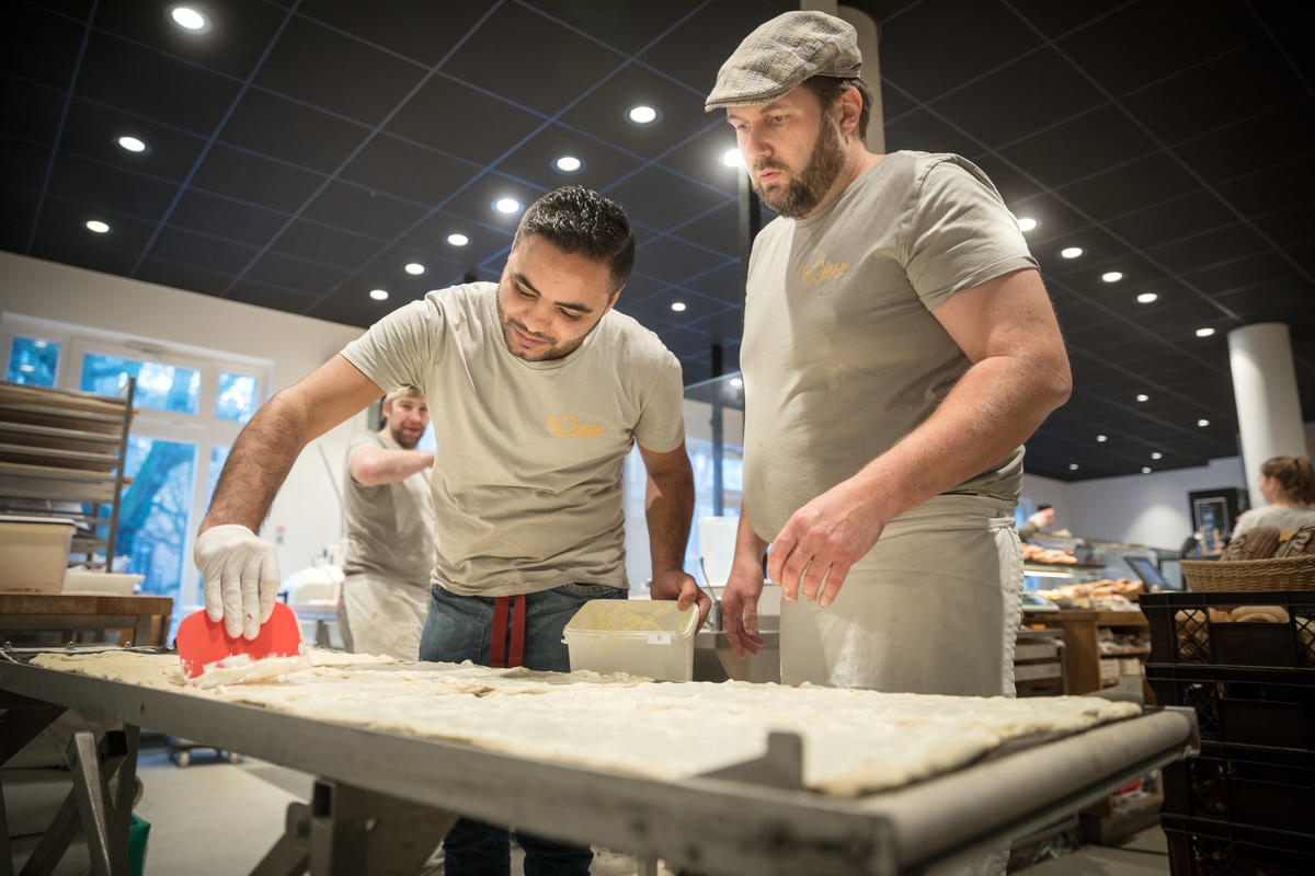 Germany. Syrian refugee baker rises to the challenge