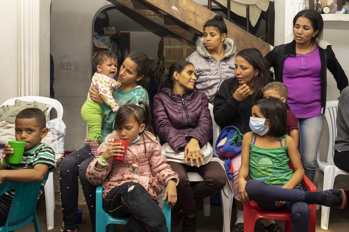 Colombia. Good Samaritan opens her home to Venezuelans in need