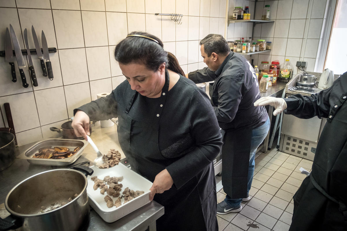 Germany. Berlin can't get enough of Salma's home-cooked Syrian food