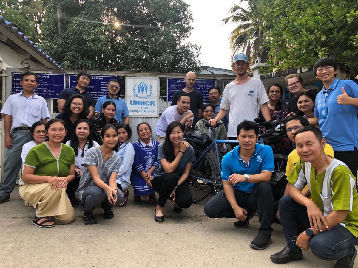 Thailand. Meeting UNHCR staff