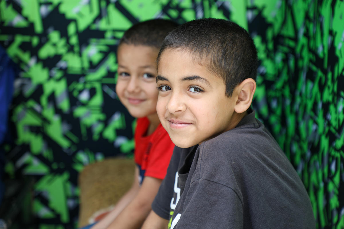 Jordan. Syrian refugees family experiences challenges due to coronavirus